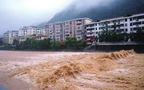 陜北局地暴雨河水泛濫 榆林受災(zāi)較重