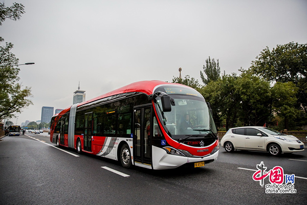 北京新能源公交車年底占比65%，純電動車保有量居全國首位