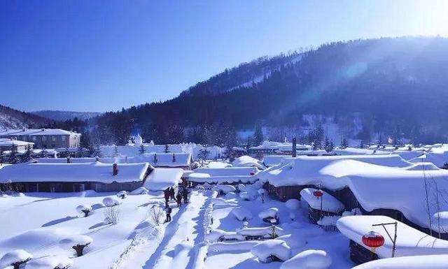 黑龍江：冰天雪地堆成“金山銀山”