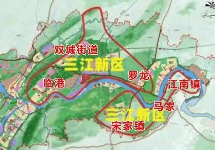 四川首個省級新區(qū)宜賓三江新區(qū)確定四大發(fā)展定位