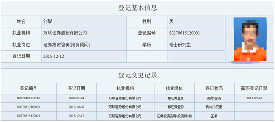 萬聯(lián)證券紹興一營業(yè)部老總遭監(jiān)管談話 暗中持私募股權(quán)