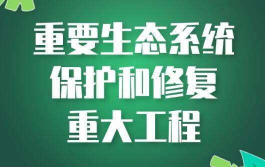 權(quán)威部門詳解重要生態(tài)系統(tǒng)保護(hù)修復(fù)重大工程總體規(guī)劃