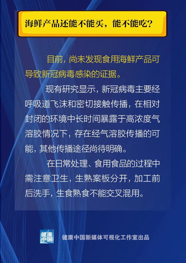 海鮮還可以吃嗎？無癥狀感染者多久以后不會(huì)感染他人？權(quán)威解答來了！ 