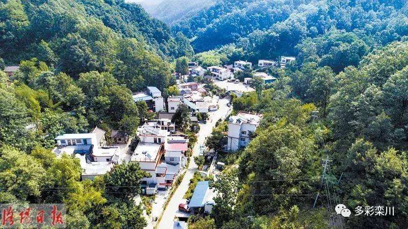 河南欒川縣倉房村咬定生態(tài)脫貧，由賣竹子到賣風景