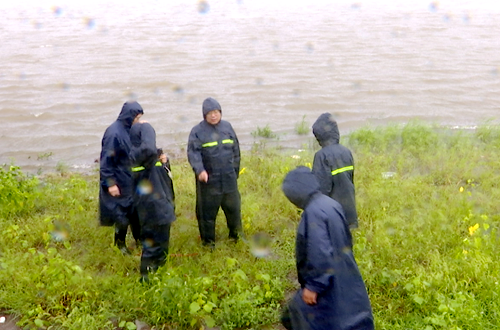 郯城縣水利局：冒雨巡檢巡視 確保萬無一失