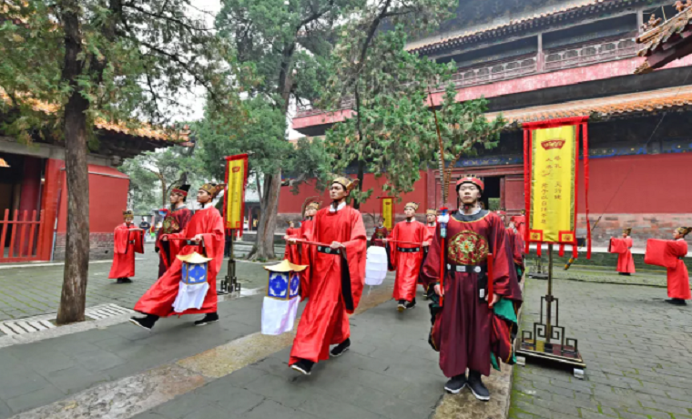 辛丑年祭孔大典在濟寧曲阜孔廟舉行