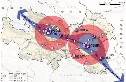 西北千萬人口城市群部署大動作 構(gòu)建向西開放重要支點