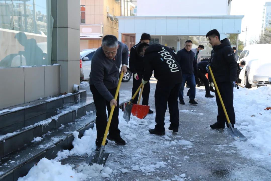 德州市德城區(qū)法院：“雪戰(zhàn)”到底，開出“便民路”