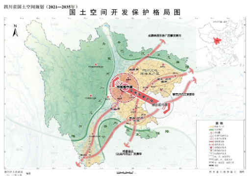 四川以國土空間規(guī)劃促進(jìn)各片區(qū)差異化發(fā)展